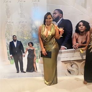 Jlux Gold dress